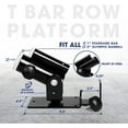 thumbnail image 3 of Yes4All T-Bar Row Platform With 360-Degree Swivel Black, 3 of 7
