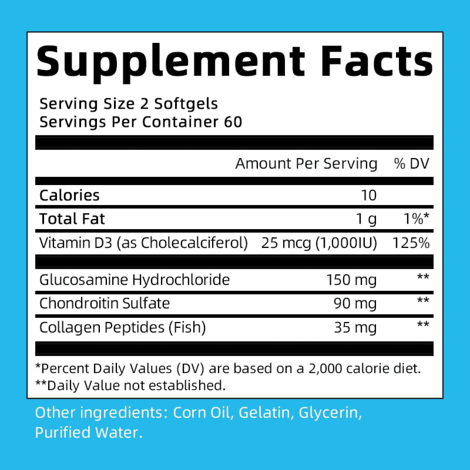(2 Pack)Triple Strength Joint Health Dietary Supplement with Glucosamine Chondroitin MSM and Vitamin D, 120 Count