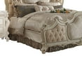 thumbnail image 5 of Acme Picardy CK Bed, Fabric & Antique Pearl, Wood, Poly Resin, Upholstered, 5 of 6