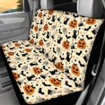 thumbnail image 5 of Uourmeti Halloween Cats Bats Car Seat Covers Durable Front Seat Cover, Decor Compatible with Truck Sedans, 5 of 7