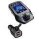 thumbnail image 2 of Wireless Car Bluetooth FM Transmitter Wireless Radio Adapter Kit 1.8 Inch Color Display Hands-Free Calling AUX In/Out SD/TF Card USB Charger QC3.0 for, 2 of 3