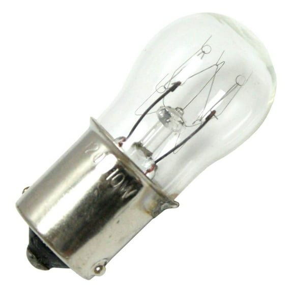 General 10612 - 10S6-120V-SCB Single Contact Bayonet Base Scoreboard Sign Light Bulb