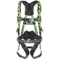 thumbnail image 3 of Miller Lite Full Body Style Harness With Back And Side D-Ring Quick Connect Leg And Chest Strap Buckle, Lumbar Pad Universal size, 3 of 5