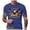 Blue, variant on American Flag T Shirts for Men USA Fighter Jets 4th of July Men Women Kids Funny Patriotic T-Shirt(White,L)