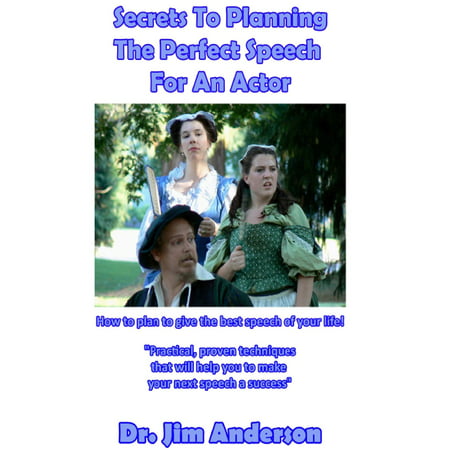 Secrets To Planning The Perfect Speech For An Actor: How To Plan To Give The Best Speech Of Your Life! - (Best Actor Business Cards)