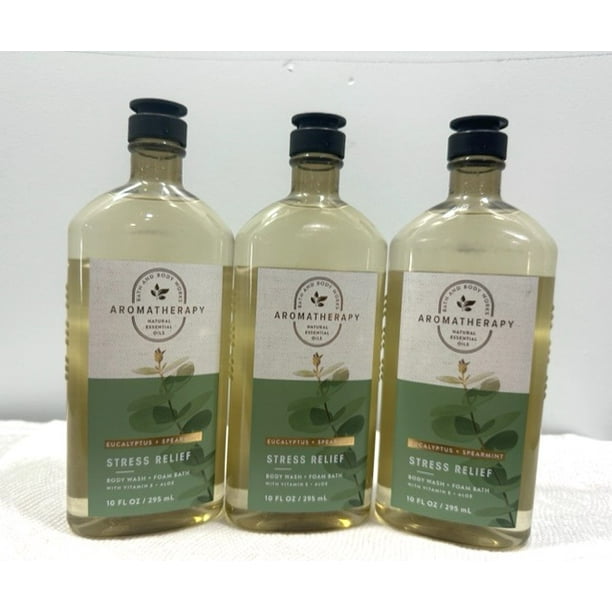 Bath & Body Works Aromatherapy Eucalyptus Spearmint Stress Relief Body
