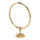 thumbnail image 3 of Accesorios de baño, Anillo de toalla Anillo de toalla de baño de pared dorada Anillo de toalla redondo Diseño elevado, 3 of 8