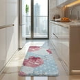 thumbnail image 4 of Pioneer Flower Floral Print Pattern Kitchen Rug Mat,Kitchen Runner Rugs Non Skid Washable,Decorative Kitchen Floor Mats for Kitchen,Sink,Laundry,17"x47.2", 4 of 7