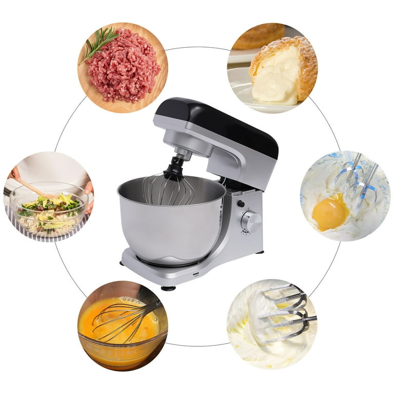 Commercial Electric Stand Mixer 10QT 500W Dough Blender with Stainless  Steel Bowl 110V US Plug