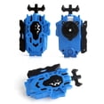 thumbnail image 3 of 2 piezas de repuesto de lanzador de doble cuerda para niños Bey Battle Tops (L + R ) Macarena Spinning Top Launcher, 3 of 8