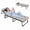 Gray, variant on GOCAPTAIN Folding Camping Cot for Adults, 75"x26.8" Portable Folding Bed with Removable Mattress Pad, Pillow & Carry Bag, Extra Wide Sleeping Cot for Camp, Office, Travel, Blue&Gary