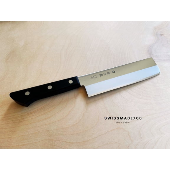 TOJIRO BASIC VG10 Nakiri Japanese Knife (F-315) MADE IN JAPAN- FREE US SHIPPING