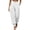 White, variant on XuJwPNcy Women's Pants Comfort High Waisted Dressy Harem Pants Work Office Pleated Trousers with Pockets Fashion Outfits