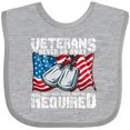 thumbnail image 3 of Inktastic Veterans Day Military Veteran Boys Baby Bib, 3 of 4