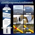 thumbnail image 2 of Super- Casting Adhesive, Heavy Duty Epoxy  AB Glue,  & Heat Resistant, -Purpose Bond for Metal, Plastic, Glass, Concrete & Ceramic Repair - 2.8oz/80g (Blue), 2 of 6