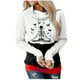 thumbnail image 1 of Blusa de manga larga con estampado de Halloween informal a la moda para mujer, jersey con capucha, Tops, sudadera Fridja  fjkfkj4960, 1 of 5