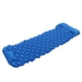 thumbnail image 1 of Camping Sleeping Pad Ultralight Inflatable Sleeping Mat with Built in Pump Backpacking Camping Air Mattress for Outdoor Dark Blue,InflatableSleepingMat,InflatableCampingMattress, 1 of 5