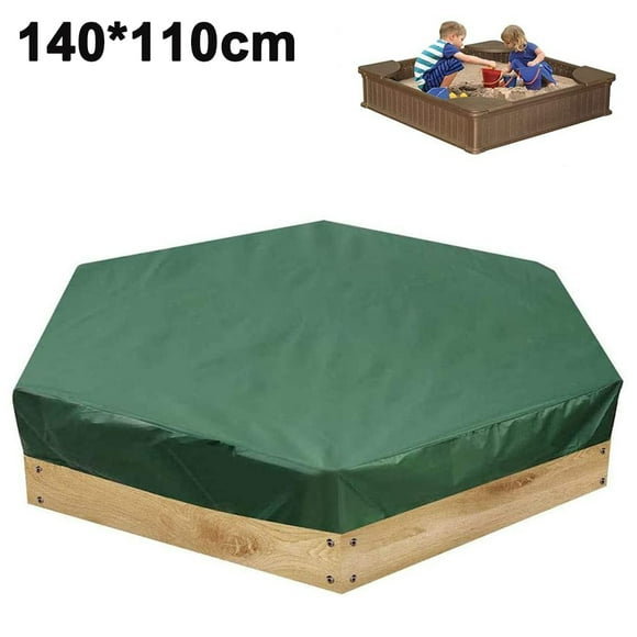 Sandbox Cover with Drawstring Waterproof Sandpit Pool Cover Square Protective Cover for Sandbox Oxford Cloth Sandbox Canopy for Home Garden Outdoor Pool