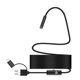 thumbnail image 1 of Endoscopio USB 3 en 1 endoscopio industrial con boroscopio impermeable de luz LED de 5,5 mm, 1 of 4