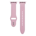 thumbnail image 3 of Posh Tech Pink Silicone Replacement Apple Watch Band (Fits All Models), 3 of 7