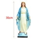thumbnail image 4 of Cestas de almacenamiento,Cestas de almacenamiento de cocina tejidas con asas hechas a mano,Cestas de pan redondas Bandejas para servir Rectángulo,Estatua católica,Estatua de la Virgen María, 4 of 8