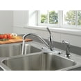 thumbnail image 4 of Delta 400-Dst Classic Kitchen Faucet - Chrome, 4 of 5