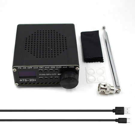 

SI4732 All Ban d Radio ATS-20+ Receiver FM AM (MW SW) SSB (LSB USB) + Antenna