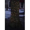 thumbnail image 2 of Northlight Net Style LED Tree Trunk Wrap Christmas Lights - 2' x 8' - Orange - Brown Wire, 2 of 3