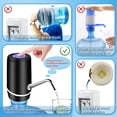 thumbnail image 3 of Water Dispenser for 5 Gallon Bottle, Electric Water Pump for 5 Gallon Jug with Switch and USB Charging, Portable Automatic Water Jug Dispenser for Camping, Travel, Home, Kitchen, Office, 3 of 6