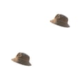 thumbnail image 2 of QualitChoice Comfortable Bucket Hat Fishermen Caps Clothes Decoration Fashion Accessory Khaki M 2Set, 2 of 6