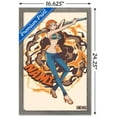 thumbnail image 3 of One Piece: Fishman Island - Nami Staff Wall Poster, 14.725" x 22.375" Framed, 3 of 4