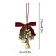 thumbnail image 3 of Adorno navideño de piña artificial | Decoración colgante de campana de abeto artificial | Adorno para corona navideña para la decoración del hogar en temporada, 3 of 7