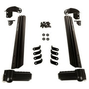 Rugged Ridge by RealTruck Fast Track Light Kit; Incl. 50 In. Light Bar, 4-3 In. Rnd Lights; Quick Release Mirrors; Black; Compatible with Select: 2015-2018 Jeep Wrangler Unlimited, 2012-2014 Wrangler