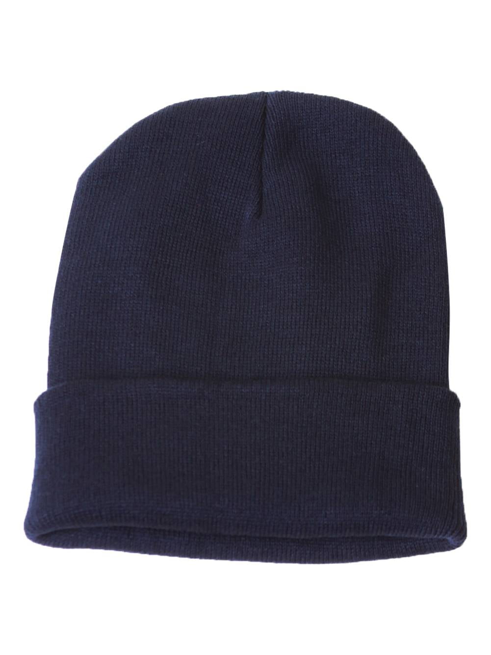 navy beanie