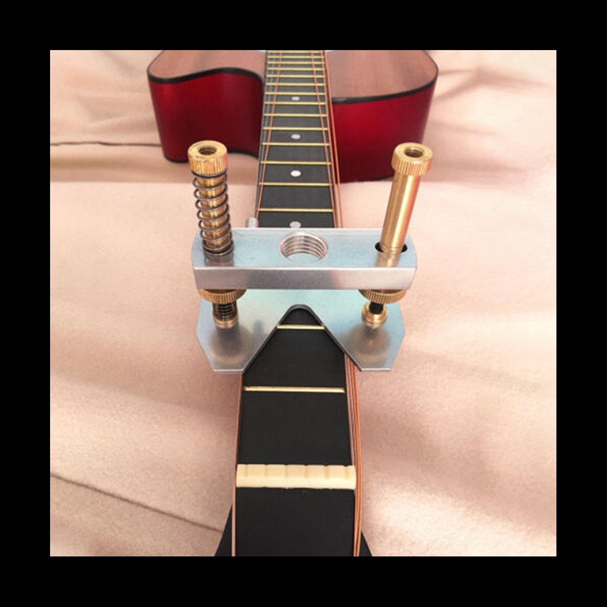 Precision- Router- Base- Sound- Hole Circular- Hole- Tools High-Quality Metal- Guitar Luthier- Tool Guitar Maintenance- Rep