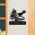 thumbnail image 4 of Handmadetneonsign Personalized Bird Home Number Metal Sign, Custom Bird Address Metal Sign, 4 of 5