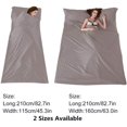 thumbnail image 6 of Sleeping Bag Liner Camping Sheets Travel Sheets for Hotel Lightweight Hotel Sheet Compact Sleep Bag Sack Breathable Travel Sleeping Bag for Hotels Camping Youth Picnic Adult Compact Sacks, 6 of 16