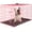 Pink, variant on GREOKL Large Dog Crate Kennel for Medium Large Dogs Metal Dog Cage Double-Door Folding Travel Indoor Outdoor Puppy Playpen with Divider and Handle Plastic Tray, 24.0"L x 16.0"W x 19.0"H Pink