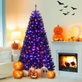 thumbnail image 1 of Costway 7 FT Halloween Tree Artificial Decoration Tree with 1040 Branch Tips 6 Lighting Modes, 1 of 10