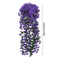 thumbnail image 3 of PEIBang Faux Hanging Plants,Artificial Hanging Flowers Fake Flower Vines for Indoor Outdoor Garden Porch Wedding Wall Decor, 3 of 6