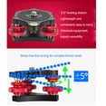 thumbnail image 3 of Tripod Leveling Adjustment Base, Top Anti Slip Rubber Pad Tripod Head Leveling Base  for Panoramic Photography, 3 of 8