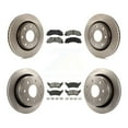 thumbnail image 1 of Transit Auto Front Rear Disc Brake Rotors and Semi-Metallic Pads Kit for Car 2012-2014 Ford F-150 with 7 Lug Wheels K8S-100933, 1 of 11