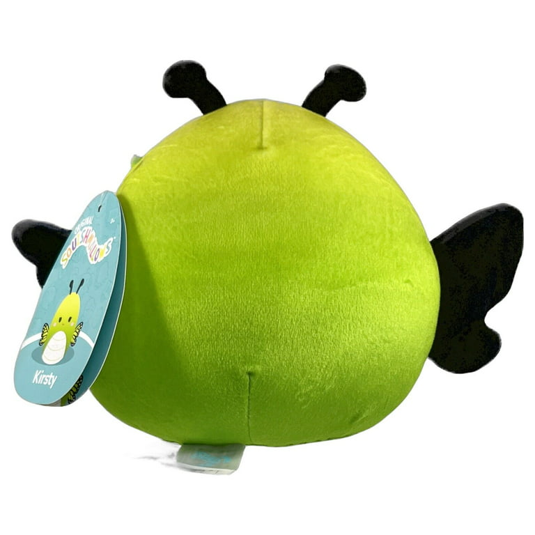 Squishmallow 3” Kirsty the Green Black Butterfly Clilp