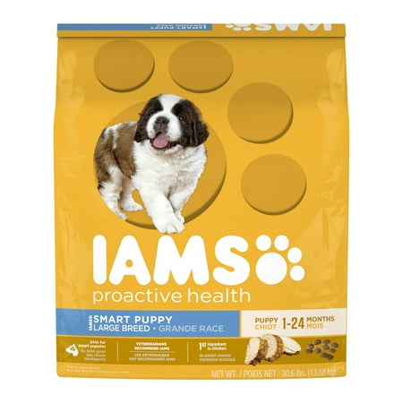 iams proactive health smart puppy large breed dry puppy iams food chart dogs