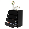 thumbnail image 5 of Segmart Brown 5 Drawer Dresser for Small Space, Wood Storage Cabinet for Living Room, Chest of Drawers with Metal Handle for Bedroom, 5 of 7