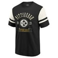 thumbnail image 2 of Men's Darius Rucker Collection by Fanatics  Black Pittsburgh Steelers Football T-Shirt, 2 of 3