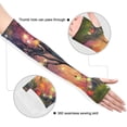 thumbnail image 3 of ALAZA Mushroom on Magic Tree UV Sun Protection Arm Sleeves UPF 50+ Compression Cooling Sleeve 1 Pair, 3 of 7