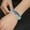 B, variant on Owl Shape Bracelet Natural Stone Jewelry Set Handmade Adjustable Unique Design for Men Women 2PCS