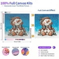 thumbnail image 2 of Mosaflare Snowman Diamond Painting Kit for Adults, Full Drill Diamond Art, Christmas DIY Craft for Home Decor 14×14 Inch, 2 of 7