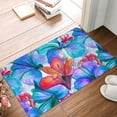 thumbnail image 5 of Haiem Bright Flowers Front Door Mat Indoor Outdoor Entrance, Waterproof All-Season, All-Weather Doormat, Durable Flannel Fabric, Fade Resistant, Low Profile, 16x24in, 5 of 9